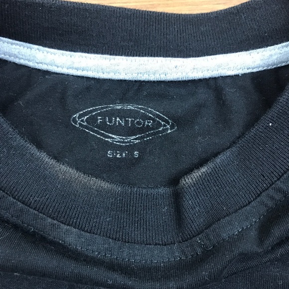 Merry Christmas Graphic Top T-shirt S Black - Picture 5 of 6